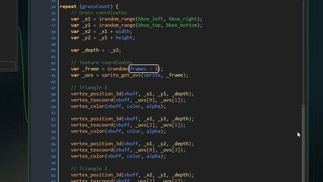 Fast GRASS Tutorial -- GameMaker Studio 2 (Vertex Buffers for Beginners) смотреть онлайн