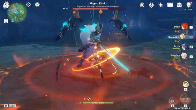 Layla in Melt Diluc Team Rotation Guide and Analysis (Genshin Impact) смотреть онлайн