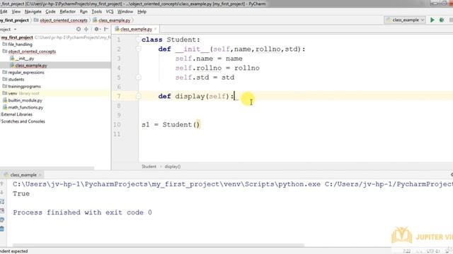15.3 Class and Instance Example 1 | Object Oriented Concepts | Learn Python Programming Step by Ste смотреть онлайн