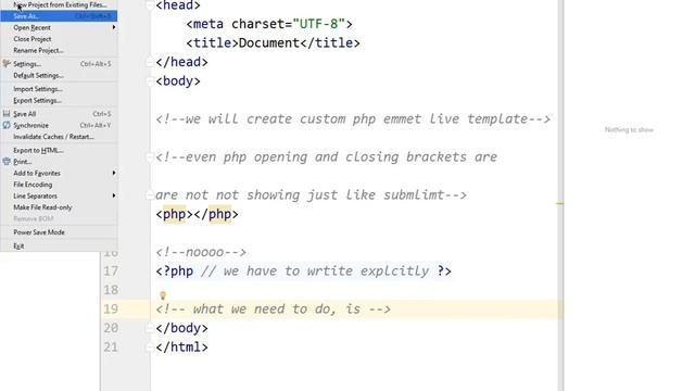 How to create PHP custom live template in PhpStorm | Explore settings ?? смотреть онлайн