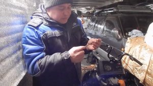 Ручной регулятор холостых оборотов. Буран с двигателем Лифан 2v80F-A