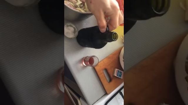 Приготовление шашлыка за 5 минут! Шашлык на вине. смотреть онлайн