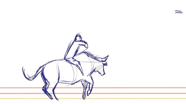 Rodeo Bull Study - Animation смотреть онлайн
