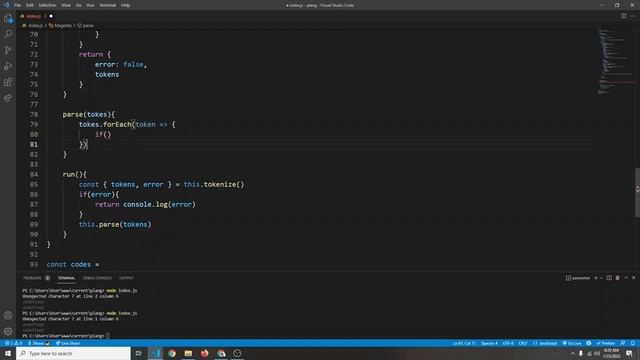 How I created my own Programming Language смотреть онлайн