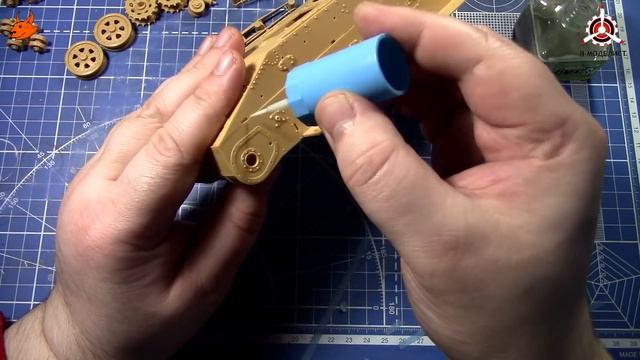 Сборка модели танка Т-28. Часть первая. смотреть онлайн