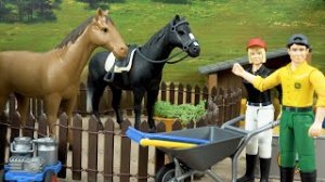 Автомобиль Грузовик Конный транспорт Сказка! BIBO и Игрушки