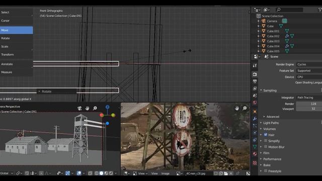 Blender 3D | Modeling abandoned station | S.T.A.L.K.E.R.2 Concept Art | (Timelapse) смотреть онлайн