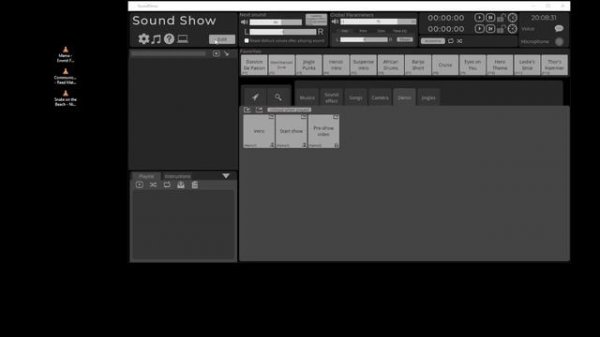 Sound Show - advanced free soundboard for your shows
