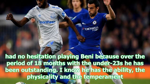 David unsworth 'proud' of everton starlet beni baningime after shock start against chelsea смотреть онлайн