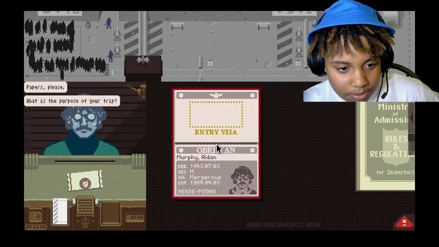VINCE LESTRADE ARRESTED! [Papers Please Episode 2] смотреть онлайн