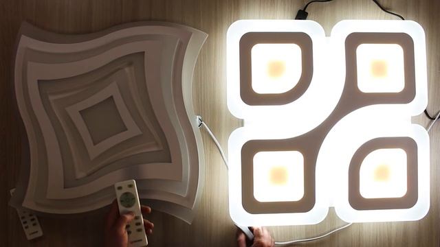 Настройка пультов светодиодных люстр серии Geometria от Estares смотреть онлайн