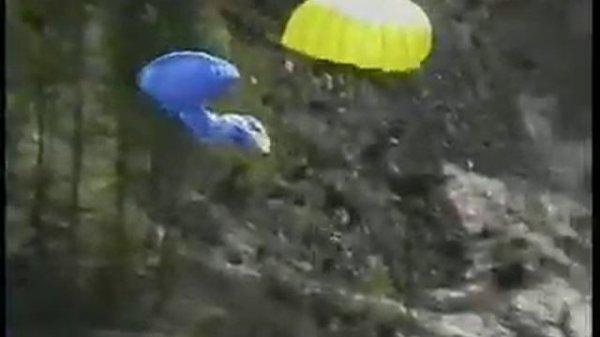 Параплан для новичка.  Запасной парашют.