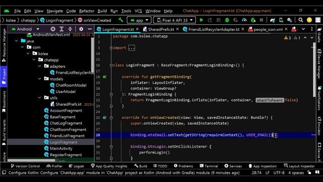 Chat App (via FireBase) Full Version #10 смотреть онлайн