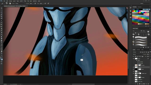 Robot Painting Timelapse смотреть онлайн