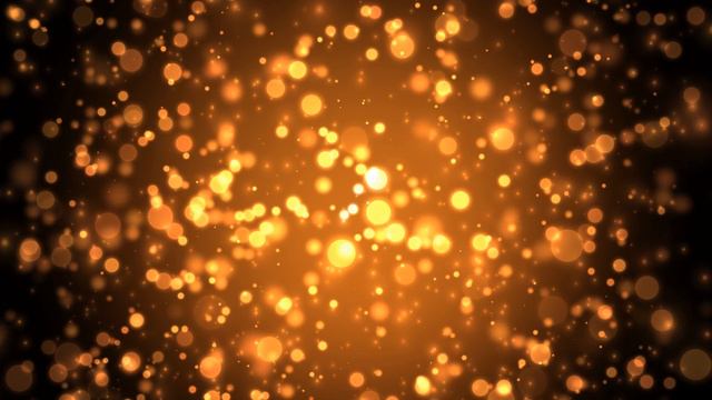 8K Moving Background - Orange Relaxing Bokeh Stars - 4320p - AA VFX смотреть онлайн