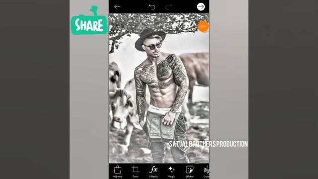 #Photoshop Cc/Cs6's Effects Now In Android | #SatjalBrothers Production | #PhotoEditing смотреть онлайн