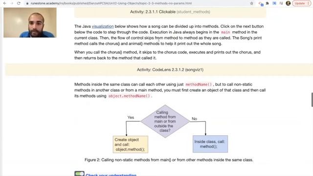 2.3 Calling Methods Without Parameters | CSAwesome APCSA Java смотреть онлайн