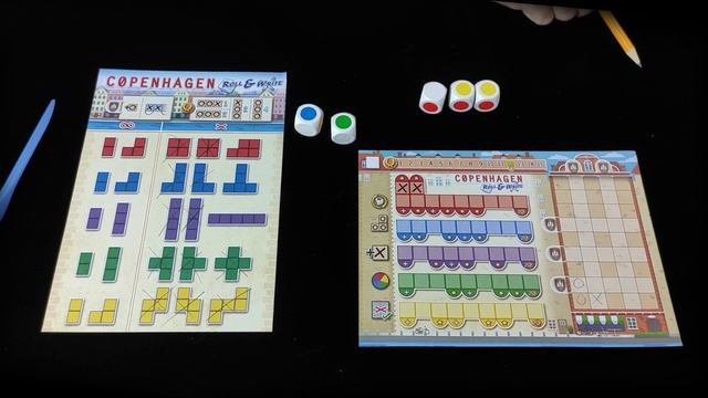 Полные правила Copenhagen Roll & Write + впечатления [How to play] смотреть онлайн