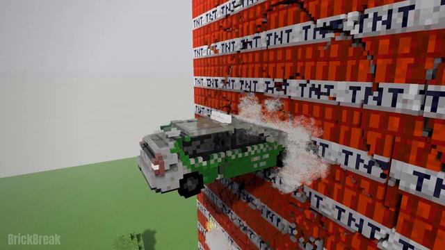 Cars vs TNT Wall | Teardown смотреть онлайн