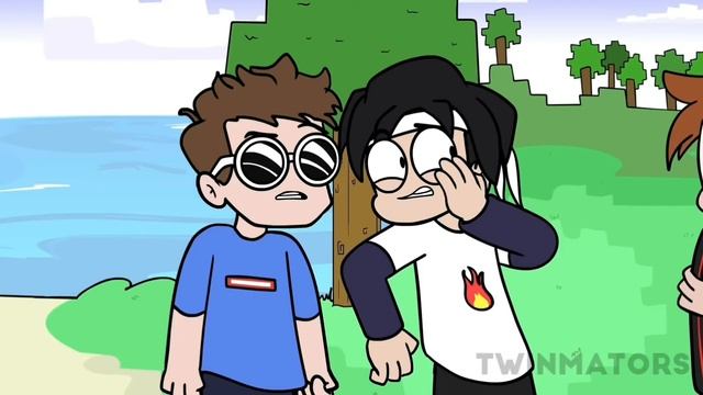 THE BEST MINECRAFT MANHUNT ANIMATIONS смотреть онлайн