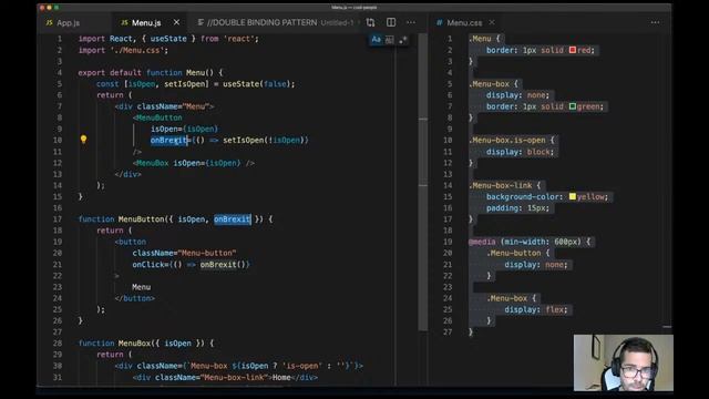 Building a menu with React (Part II) - 03-06-20 смотреть онлайн