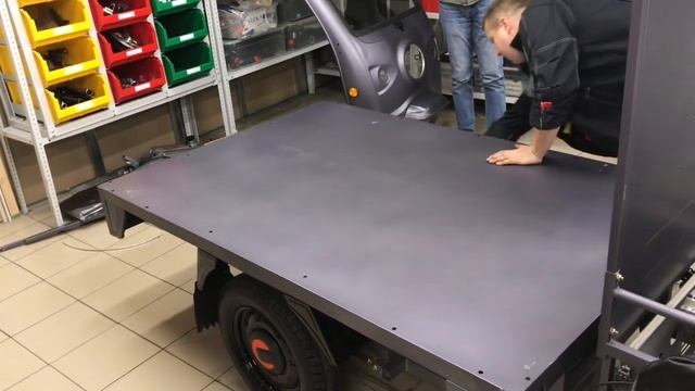 Электрический трицикл с кабиной Rutrike Карго1800 - сборка и настройка смотреть онлайн