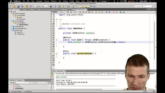 Writing and Reading XML with JAXB смотреть онлайн