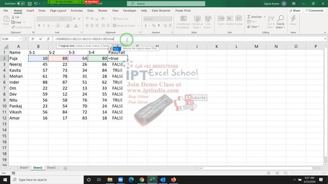 Excel 365 Formulas in Hindi смотреть онлайн