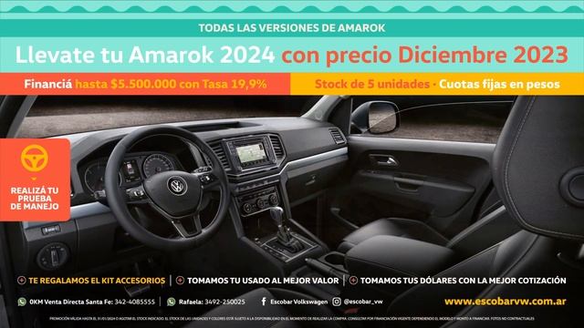 ¡Llevate tu Amarok 2024 con precio 2023! смотреть онлайн