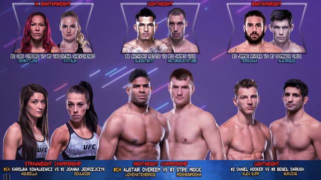 VBL PPV #36 Overeem vs Miocic смотреть онлайн