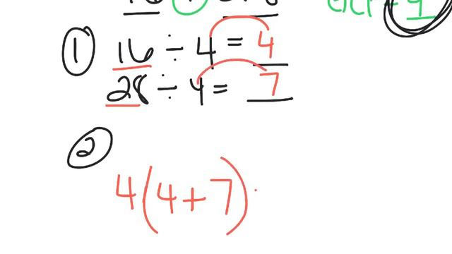 Using GCF to Rewrite the Sum of Two Numbers смотреть онлайн