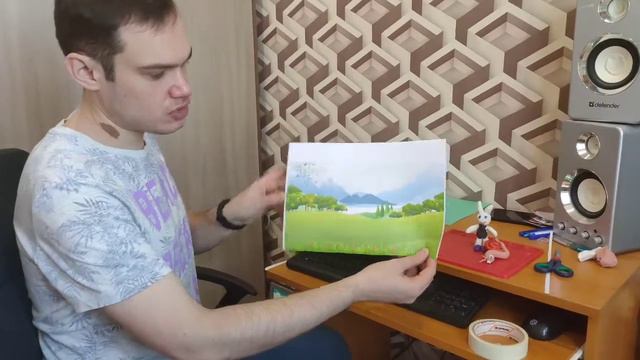 Создание пластилиновых мультфильмов. Шаг 3