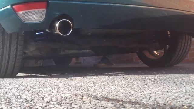 Focus 1.6 zetec with rear silencer removed смотреть онлайн
