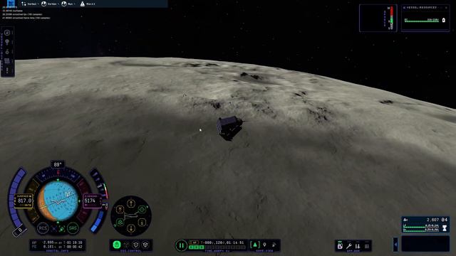 Kerbal Space Program 2: гравитационный манёвр Муна—Минмус смотреть онлайн