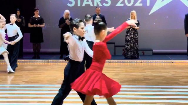 Алексей Канюков и Валерия Титович Kinezis Stars 2021 Дети 2 E La Cha-cha-cha смотреть онлайн