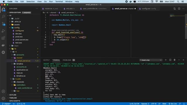 STEP BY STEP TO SEND E-MAILS IN ELIXIR смотреть онлайн