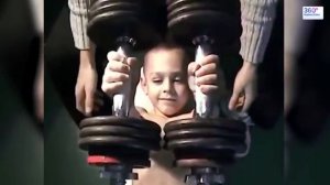Дети спортсмены - самые маленькие и самые сильные дети мира