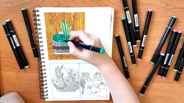 Рисую кактусы по фото из интернета смотреть онлайн