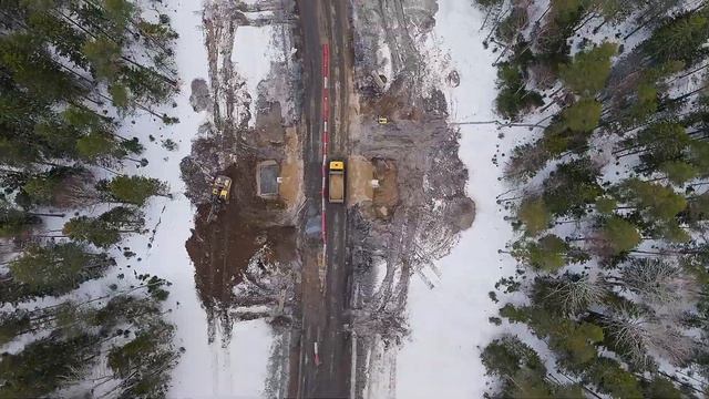 Монтаж водопропускных труб НТТ ДОР, Республика Карелия смотреть онлайн