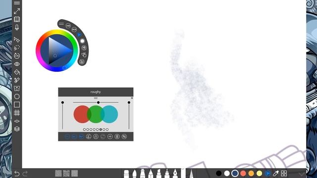 Digital Drawing in Sketchable with DTM: Chalk Tool смотреть онлайн