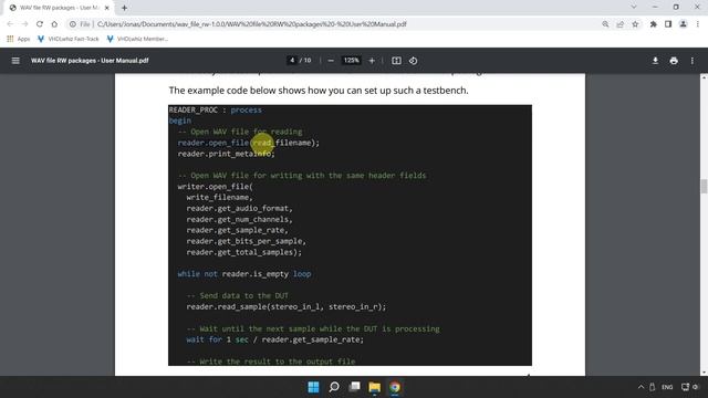 Reading WAV audio files using VHDL смотреть онлайн