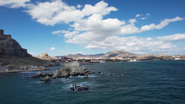 Мыс: Хыс-Куле-Бурун - г.Судак, Крым. смотреть онлайн