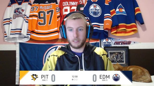 Edmonton Oilers VS Pittsburgh Penguins Live Stream Game Reaction | NHL Fan Streams смотреть онлайн