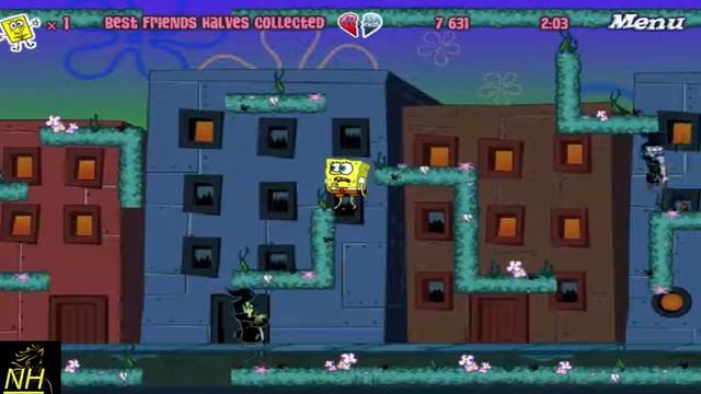 #SpongeBob#SquarePants ★ Sea Foam Adventure Game ★ Episodes in English Youtube смотреть онлайн