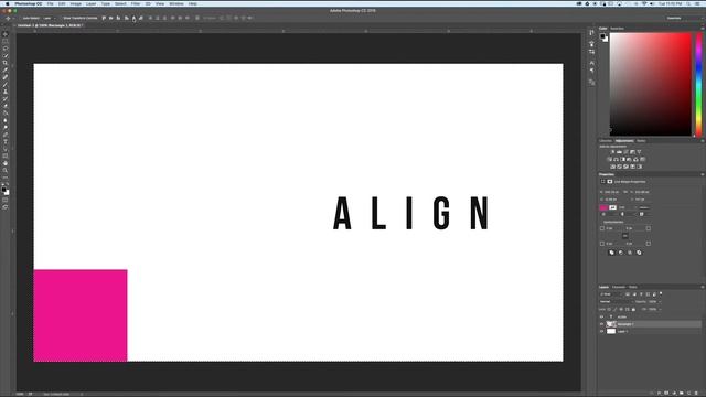 Photoshop Quick Tip: How To Align Layers To A Selection