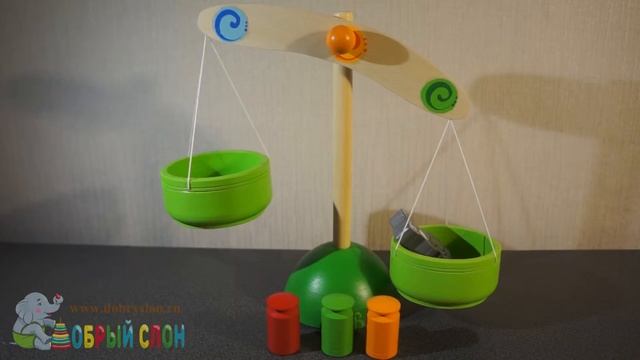 Весы. Деревянные игрушки. Интернет-магазин Добрый Слон смотреть онлайн