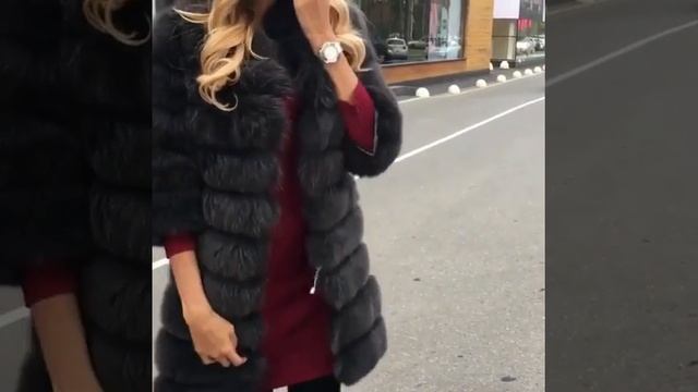 Шуба трансформер из песца смотреть онлайн
