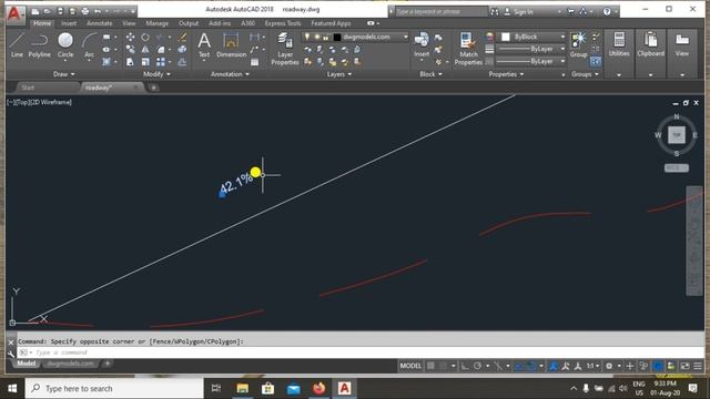 How to calculate the slope percentage automatically and show on drawing by using LISP command CAD смотреть онлайн