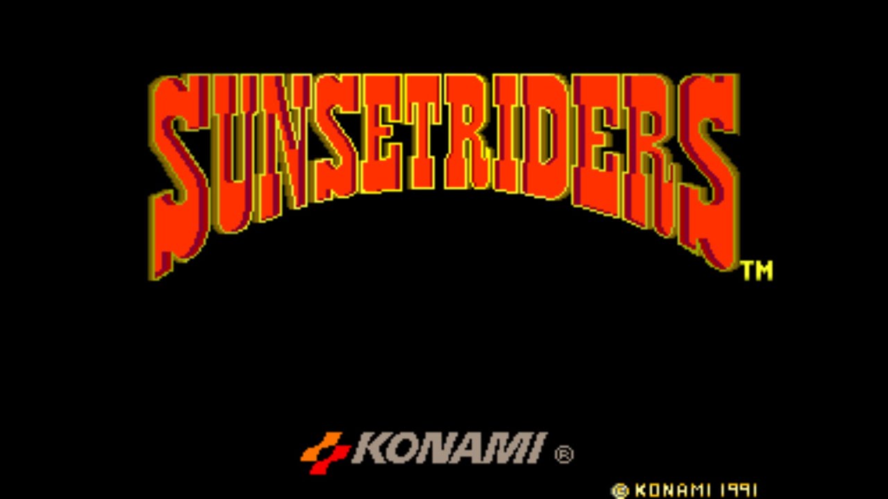FULL GAME ARCADE Sunset Riders 1991 смотреть онлайн