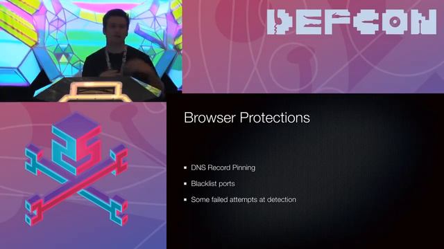 DEF CON 25 - Luke Young - There’s no place like 127.001: Achieving reliable DNS rebinding смотреть онлайн